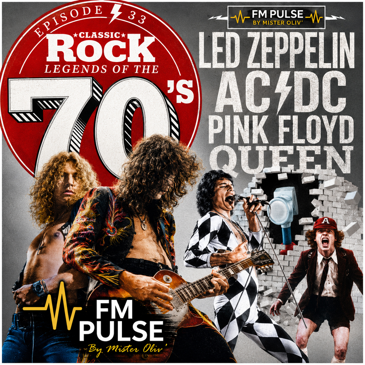 FM Pulse — Épisode #33 - Rock Legends 70's